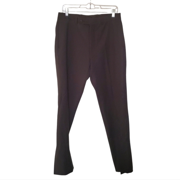 Calvin Klein Other - Calvin Klein Men's Black Dress Pants Slim Fit Dark Gray 32W 32L